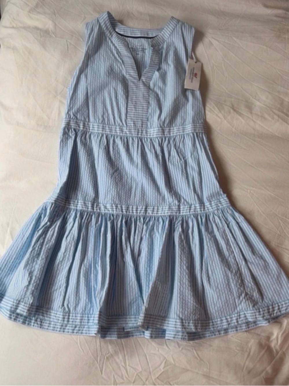Vineyard Vines Harbor Tiered Dress